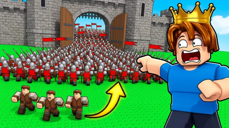 Build a Medieval Army on Roblox