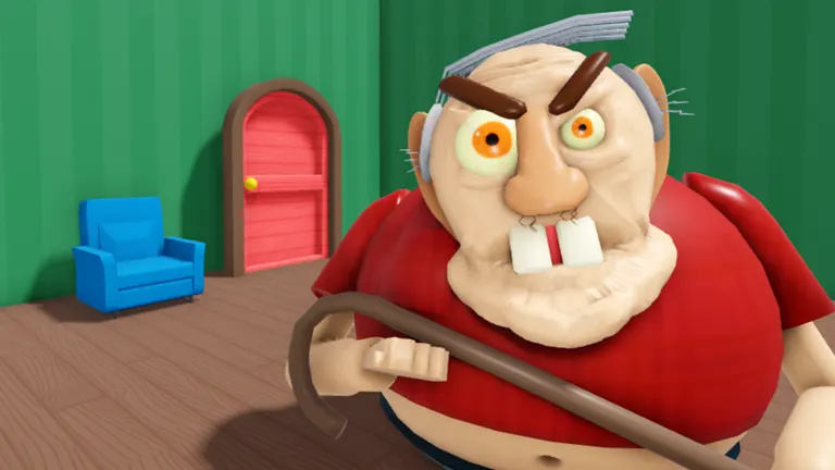 ESCAPE EVIL GRANDPA! (OBBY) on Roblox