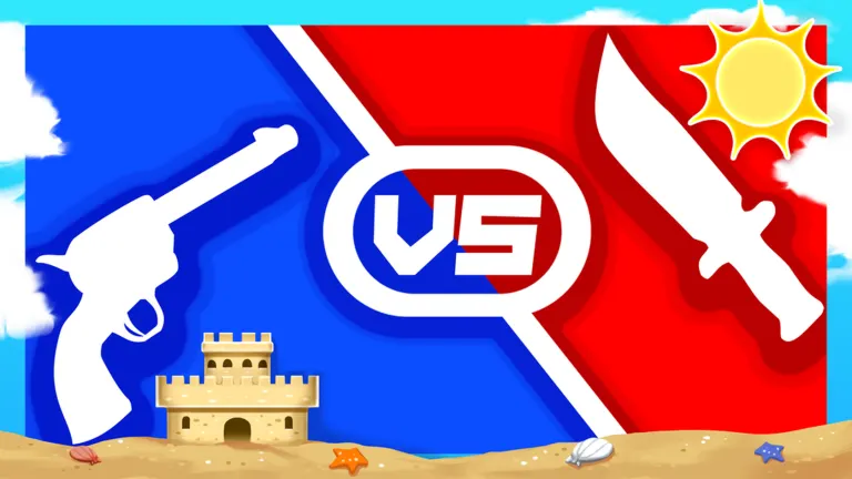 Murderers VS Sheriffs DUELS on Roblox