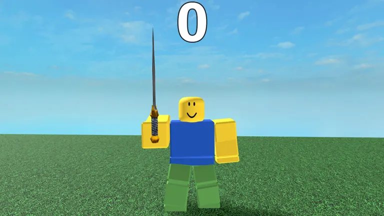 Every Second You Get +1 Sword on Roblox