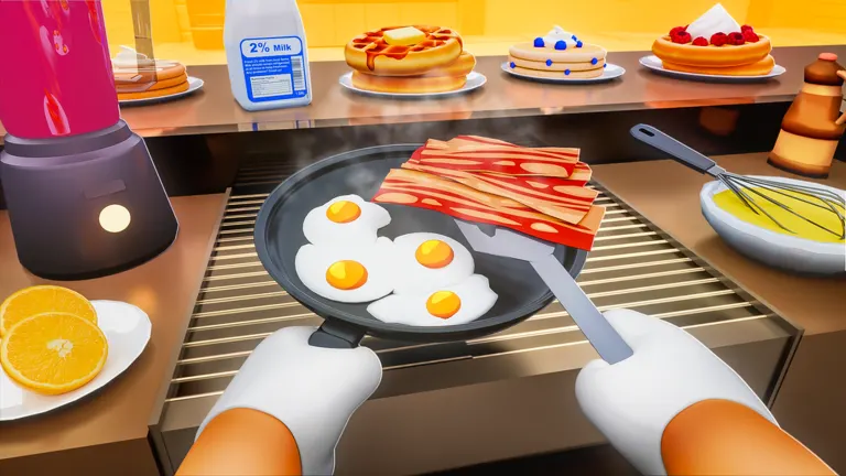 Work at a Pancake Place on Roblox