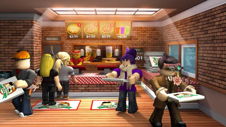 Work at a Pizza Place on Roblox