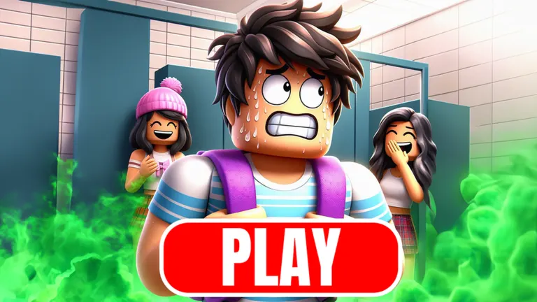 Don't Poop Yourself at School! (Obby) on Roblox