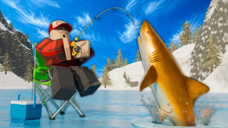 Ice Fishing Simulator on Roblox