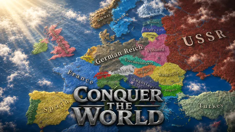 Conquer The World WW2 on Roblox