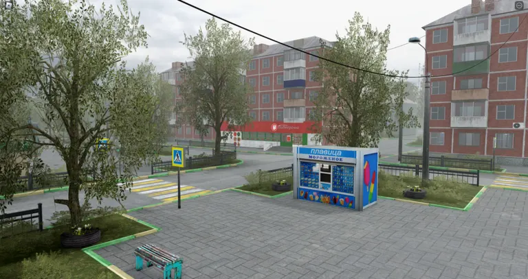 Russian Town Damirovsk on Roblox