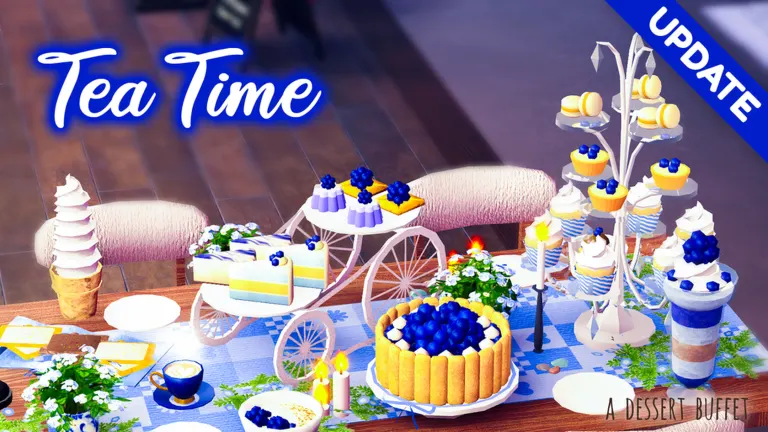 Tea Time Dessert Buffet on Roblox