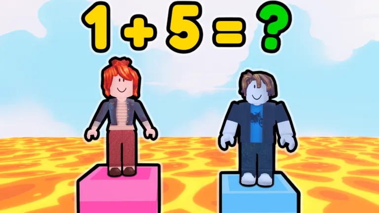 Math Tower Race on Roblox