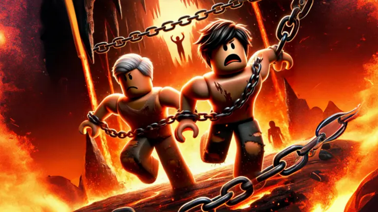 Chained Together [2-3-4-5 PLAYER] on Roblox