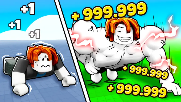 Push-Up Training Simulator on Roblox