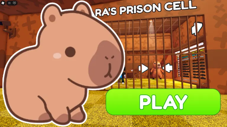 CAPYBARA'S PRISON RUN! (Obby) on Roblox