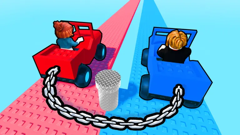 Chained Cars [2 Player Obby] on Roblox