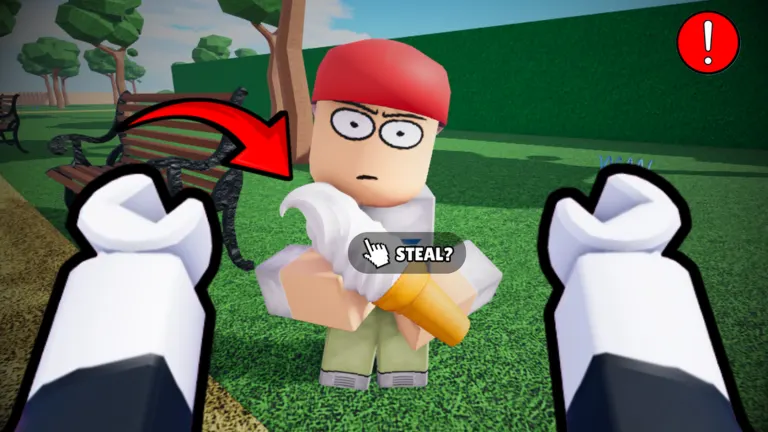 Steal Ice Cream from Kids! on Roblox