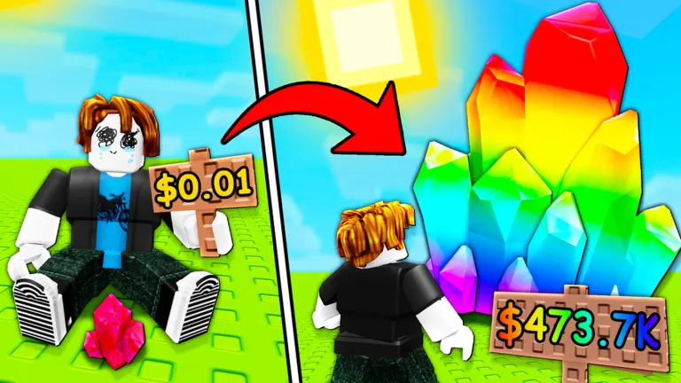 Grow Crystals! on Roblox