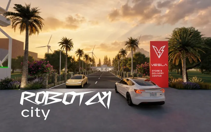 [V5.2 UPD] Robotaxi City on Roblox