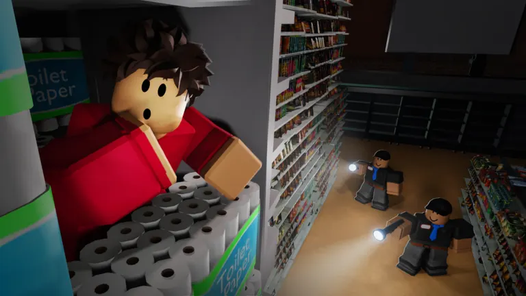 Survive Overnight in a Mega Store on Roblox