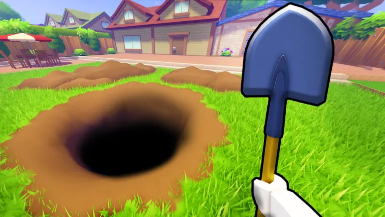 Dig the Backyard on Roblox