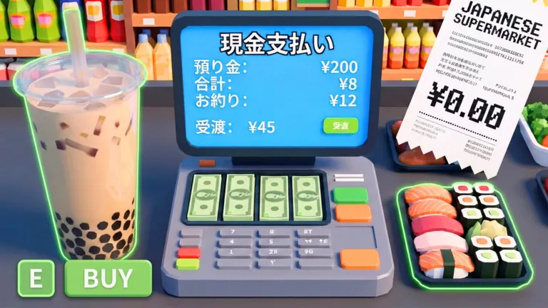 Japanese Supermarket Simulator on Roblox