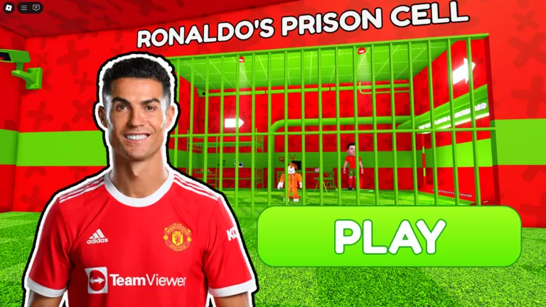 RONALDO'S PRISON RUN! (Obby) on Roblox