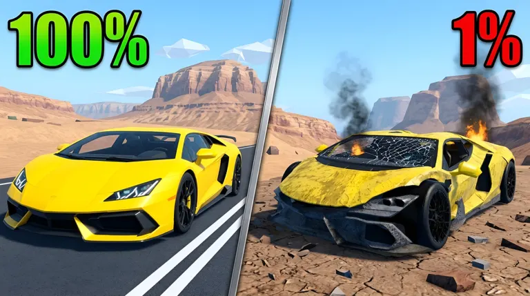 Destroy A Car! on Roblox