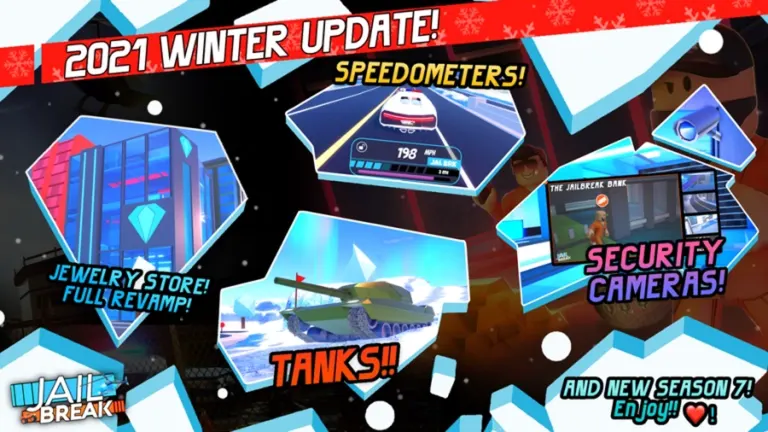 JailBreak 2021 Season 7 Winter on Roblox