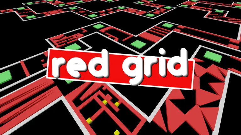 red grid on Roblox