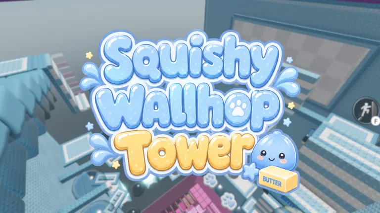 ASMR Squishy Wallhop Tower on Roblox