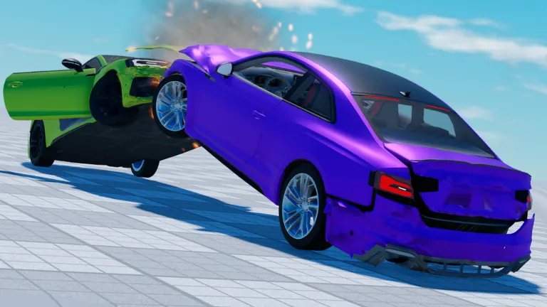 Vehicle Crash Physics X on Roblox