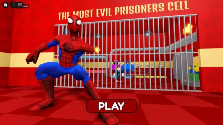 SPIDERMAN'S PRISON RUN (OBBY) on Roblox