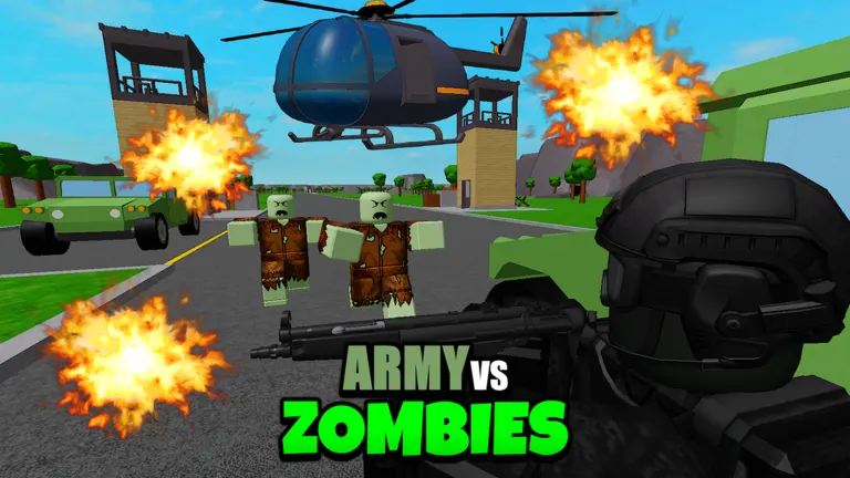 Army vs Zombies on Roblox