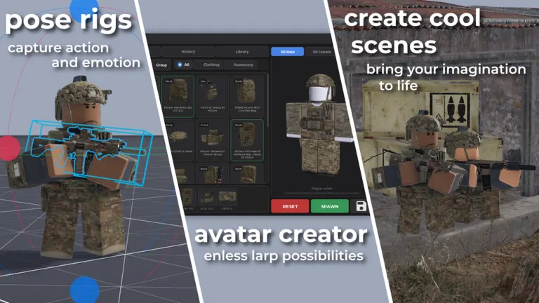 BYBAT: Scene Builder on Roblox