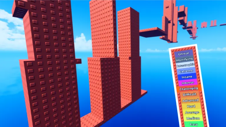 Golden's Difficulty Chart Obby on Roblox
