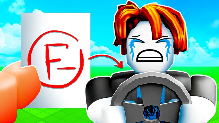 Driving Test on Roblox