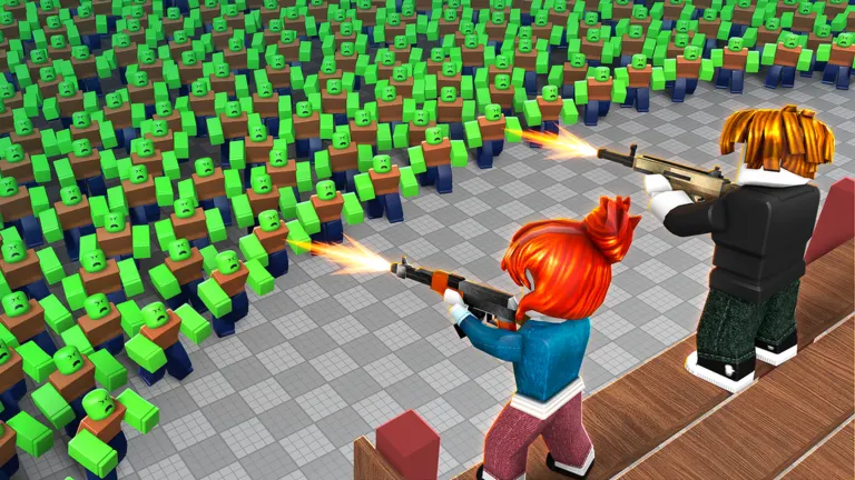 Survive Zombie Arena on Roblox