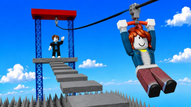 Zipline Obby on Roblox