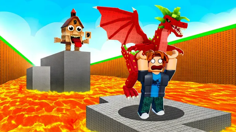 Survive LAVA for Brainrots! on Roblox