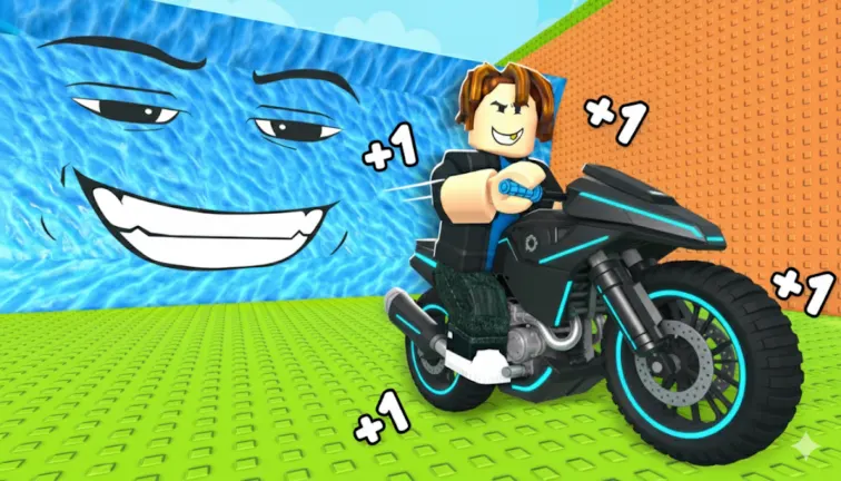 +1 Speed Motorcycle Tsunami Escape on Roblox