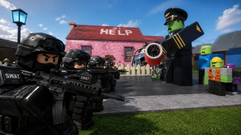 SWAT VS ZOMBIES SIMULATOR on Roblox