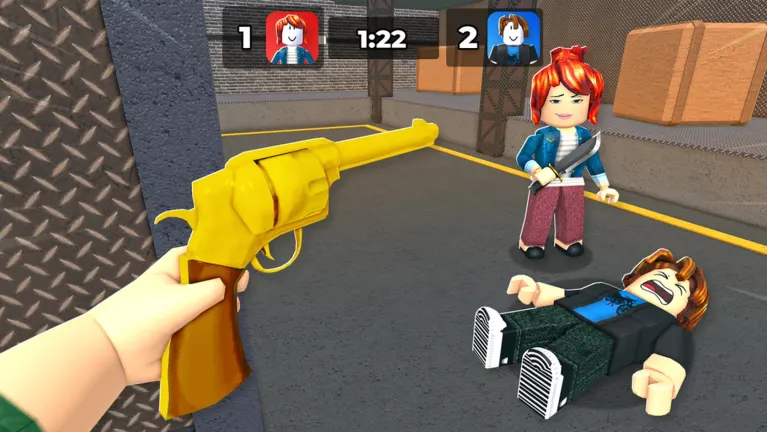 Traitor VS Sheriff DUELS on Roblox