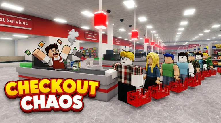 Checkout Chaos on Roblox