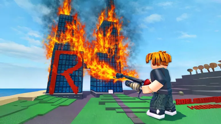Burn A City on Roblox