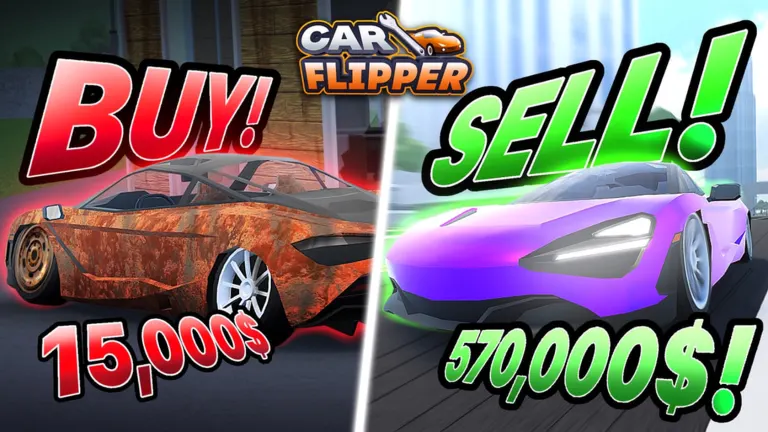 Car Flipper [+5 CARS] on Roblox