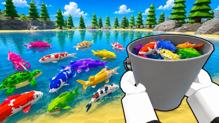 Clean The Fish Pond on Roblox