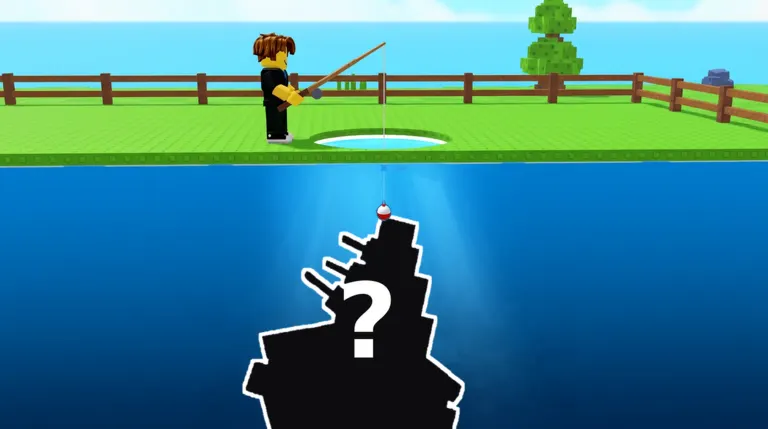 Hole Fishing on Roblox