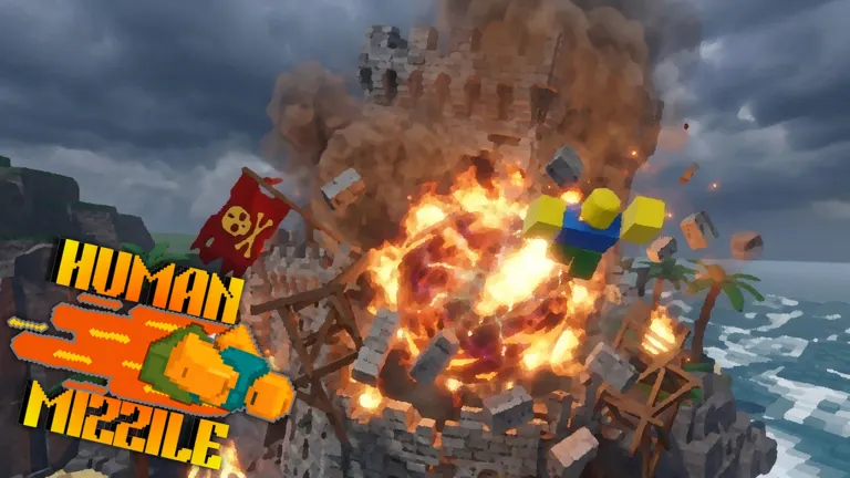 Human Missile on Roblox