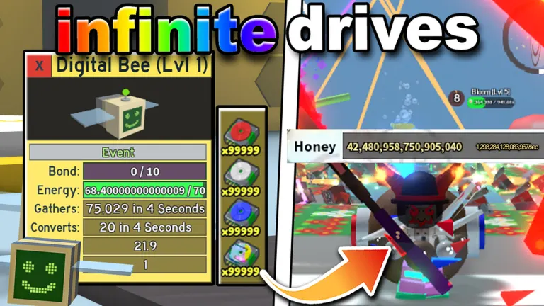BSS with Unlimited Drives on Roblox