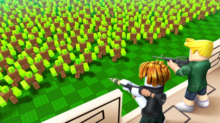 Defend your Box Fort from Monsters on Roblox