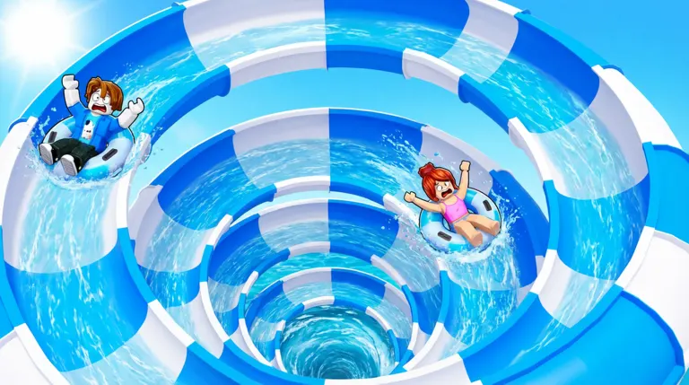 Slide From Top on Roblox