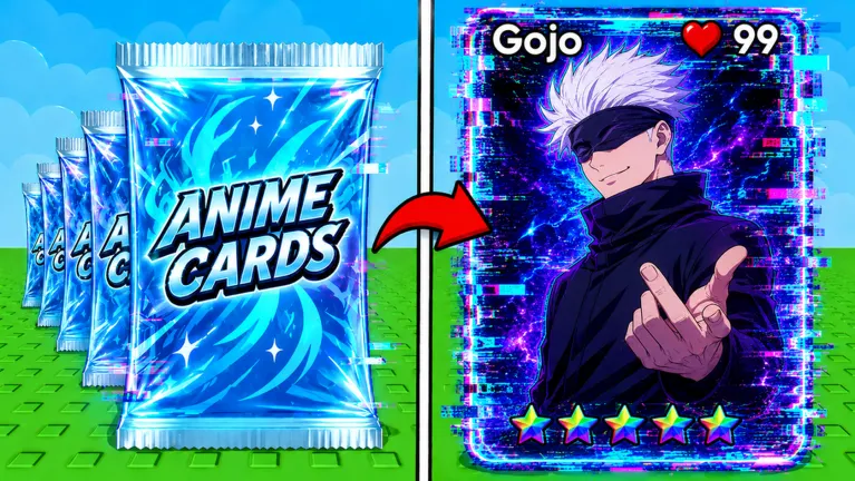 Spin Anime Cards on Roblox